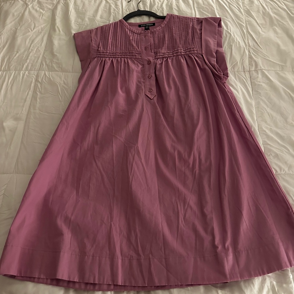 Steve Madden Mauve Pleated Top